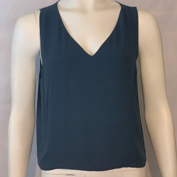 Babaton Tops - Aritzia Babaton Murphy Dark Blue blouse